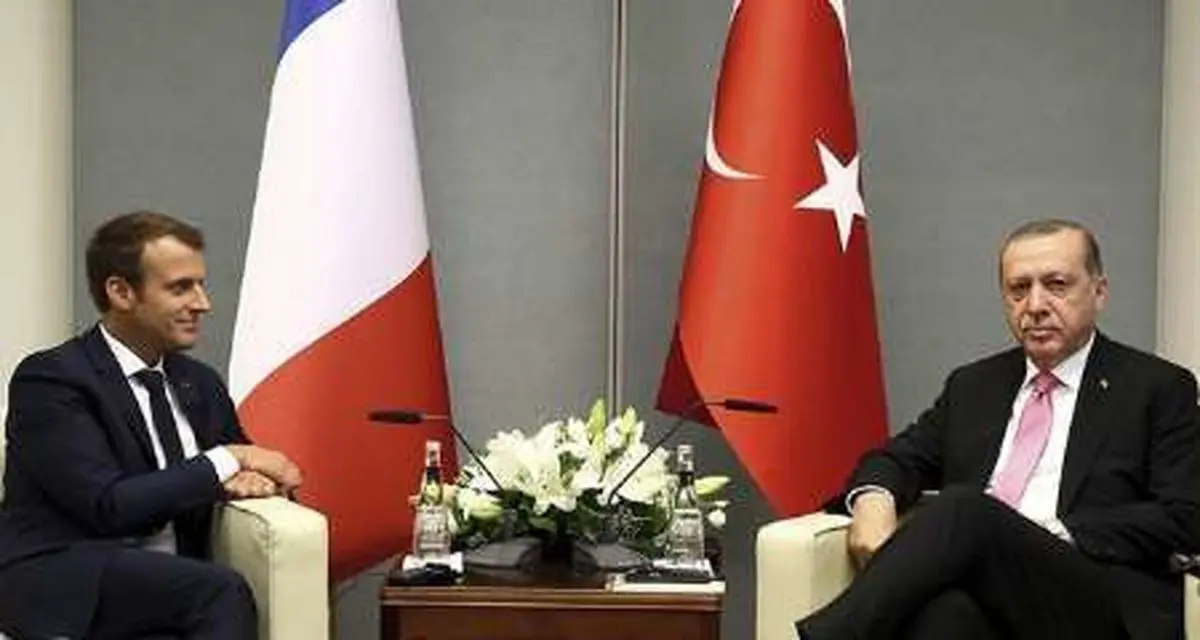 بررسی تحولات سوریه در تماس تلفنی اردوغان و مکرون