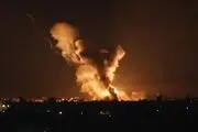 اصابت موشک به شمال اراضی اشغالی