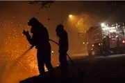 آتش سوزی گسترده در منچستر انگلیس
