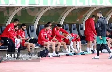 آخرین تمرین تیم ملی فوتبال ایران در مشهد/گزارش تصویری