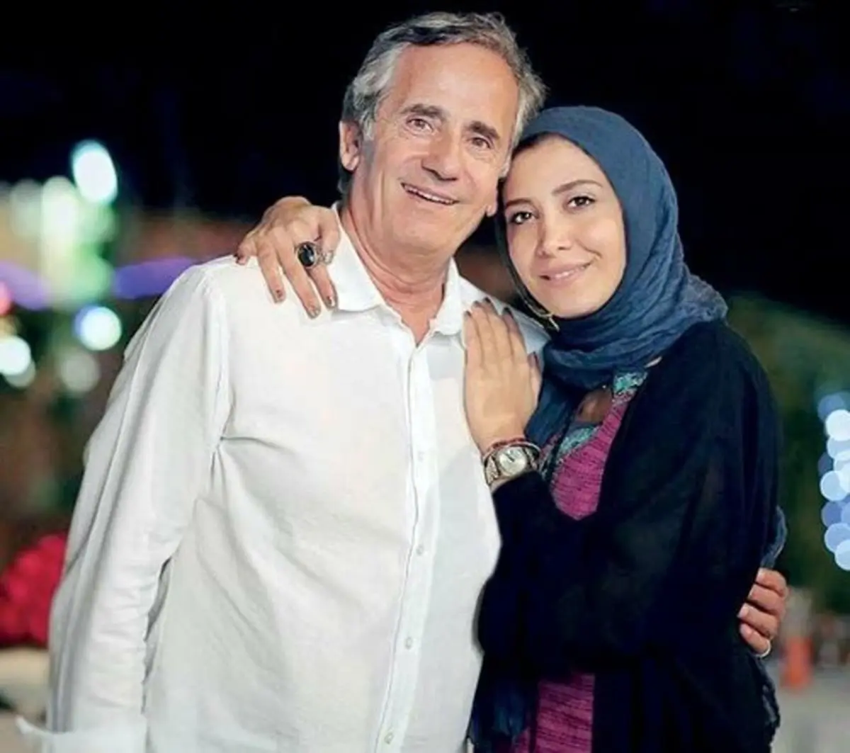رابطه مثال زدنی پدر و دخترِ بازیگر