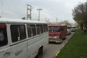 نصب کولر گازی برای مینی بوس!/ عکس
