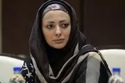 عکسی یهویی از نفیسه روشن و اسب رویاییش 