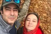 سلفی عاشقانه سحر ولدبیگی و نیما فلاح+ عکس