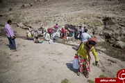 
قطعی آب در روستاهای لرستان به روایت تصویر
