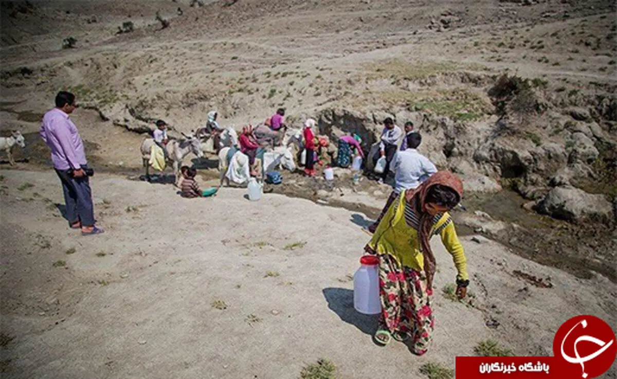 
قطعی آب در روستاهای لرستان به روایت تصویر
