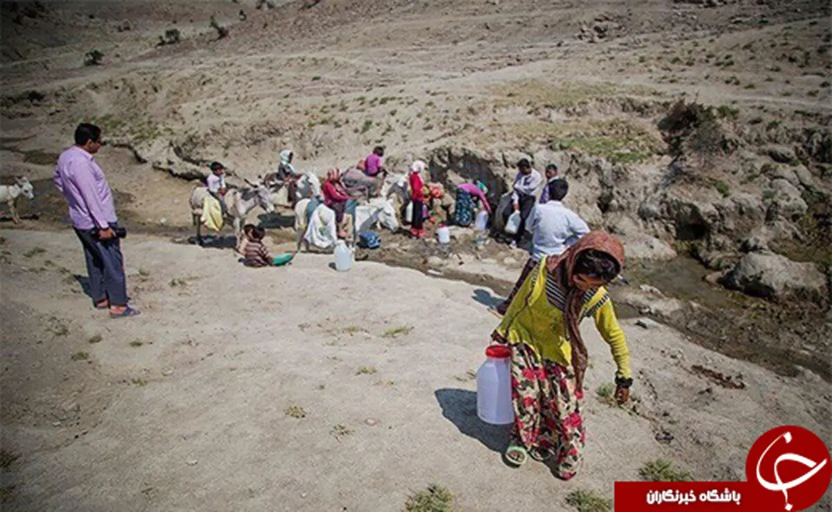 
قطعی آب در روستاهای لرستان به روایت تصویر
