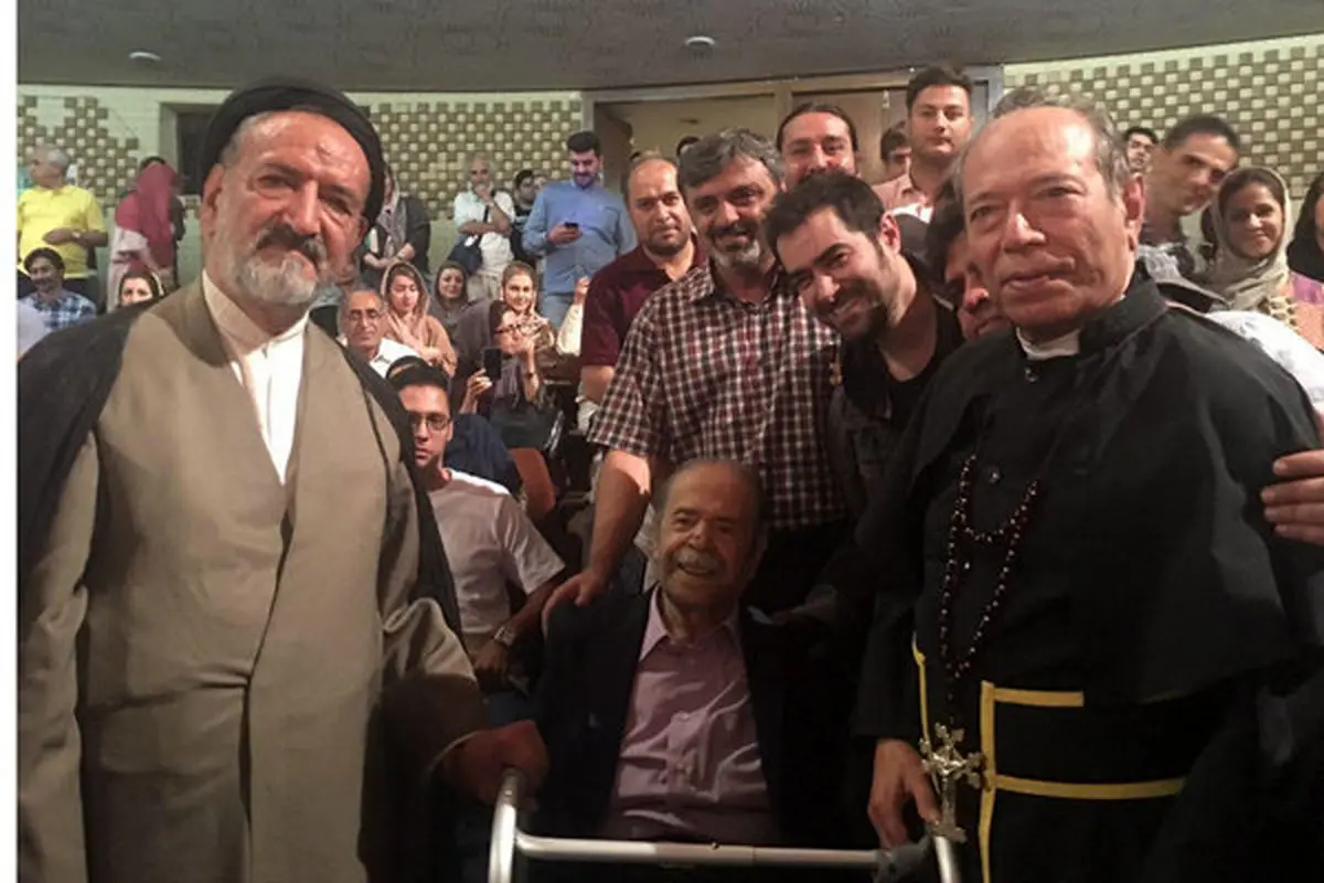 تشکر شهاب حسینی از بازیگر پیشکسوت