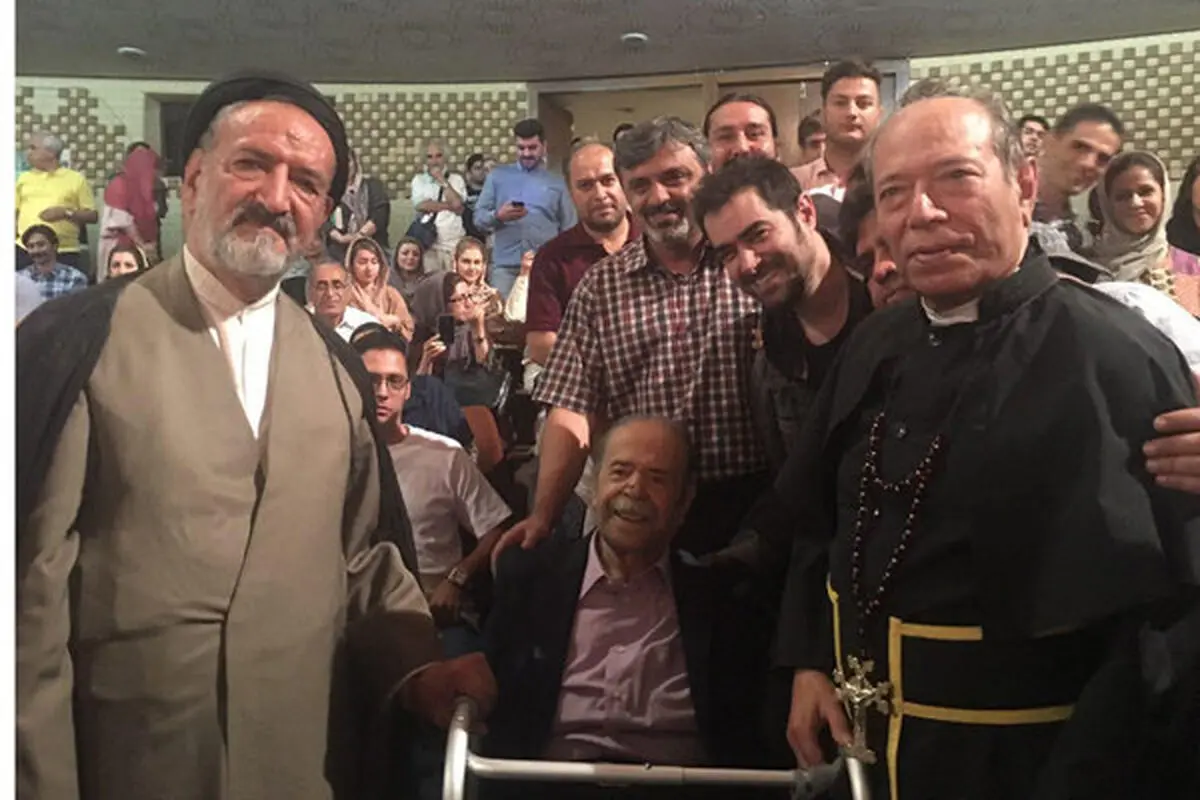تشکر شهاب حسینی از بازیگر پیشکسوت