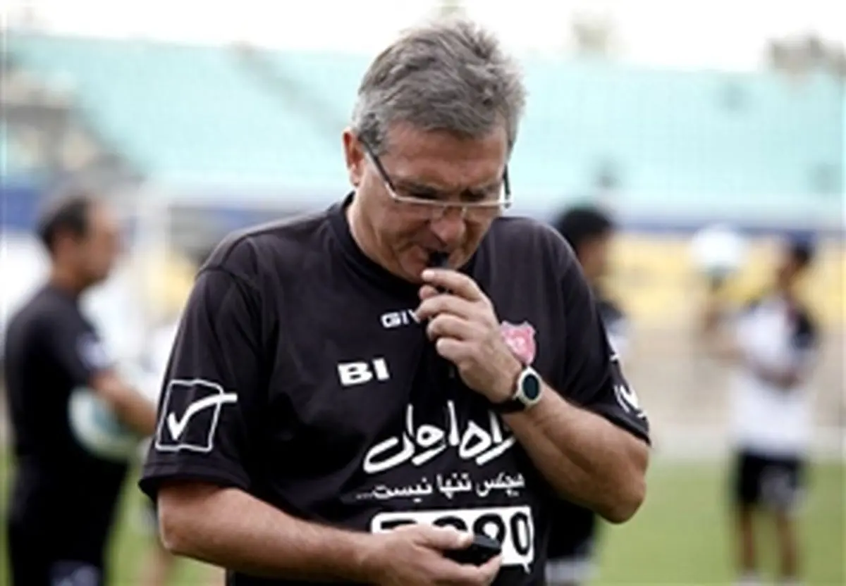 برانکو تمرینات پرسپولیس را تعطیل کرد