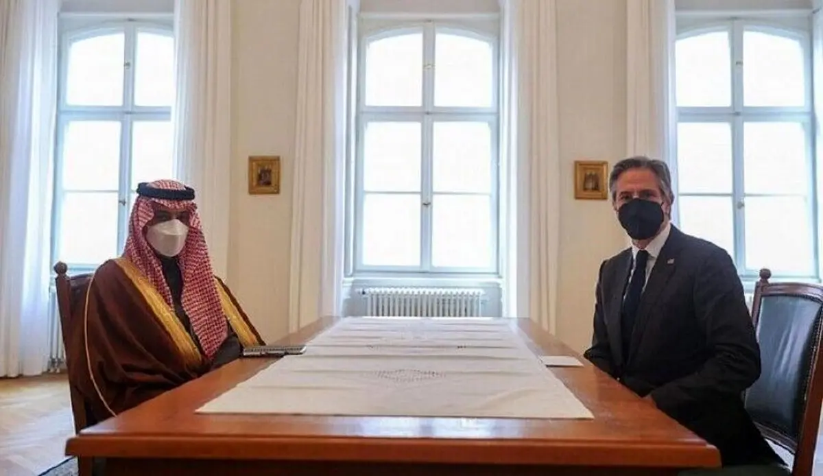 گفت وگوی وزیران خارجه عربستان و آمریکا درباره مذاکرات وین