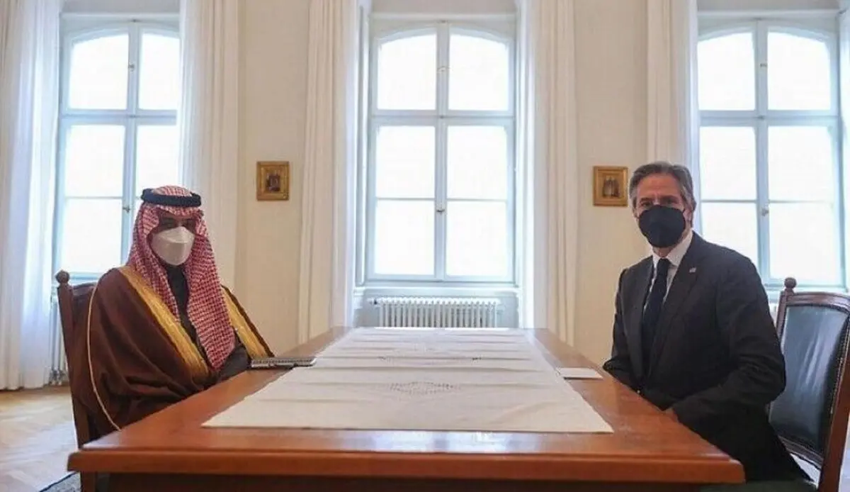 گفت‌ وگوی وزیران خارجه عربستان و آمریکا درباره مذاکرات وین