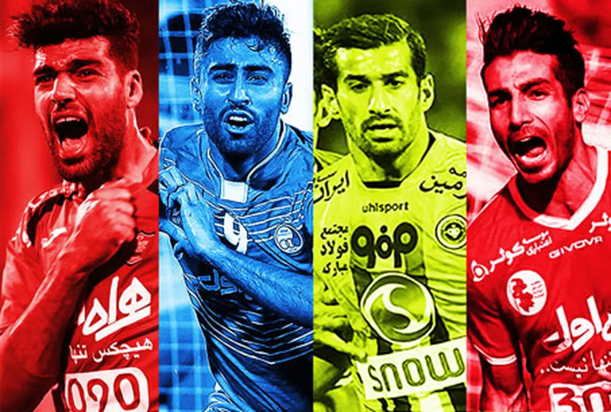 تیم منتخب فصل با حضور مهندس سرخ و برزیلی آبی
