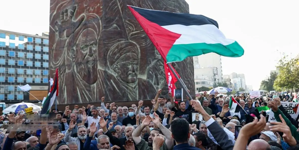 قلب ایران برای غزه تپید، چشم ایران بهیاد غزه گریست