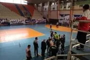 درگیری در لیگ برتر فوتسال+عکس