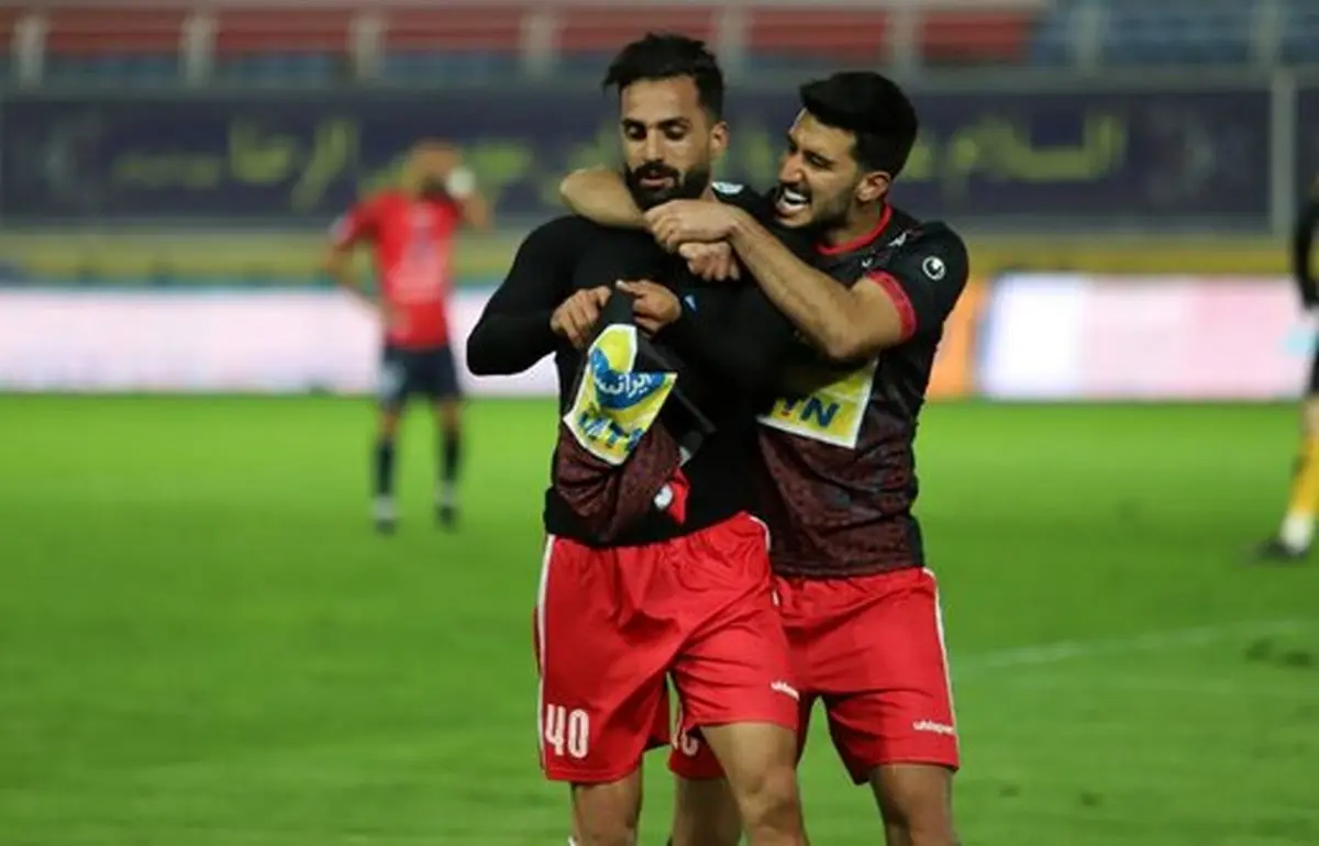 حرکت معنادار مهاجم پرسپولیس بعد از گلزنی