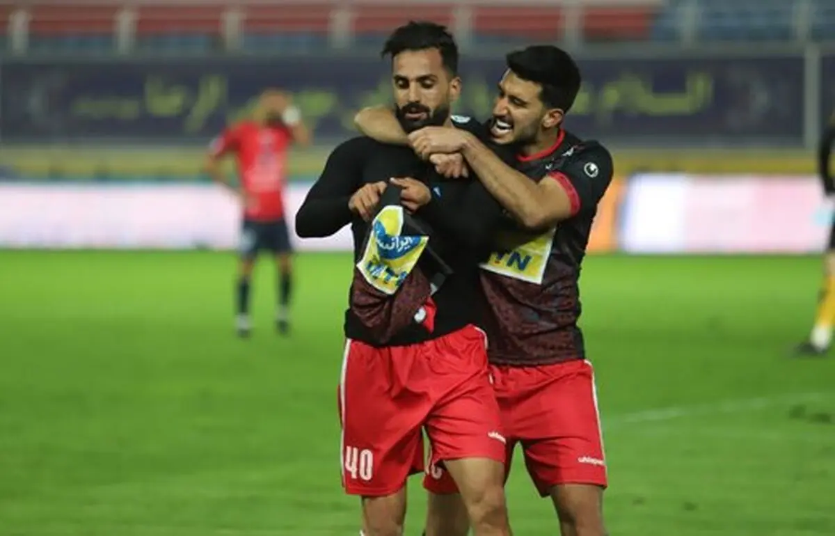 حرکت معنادار مهاجم پرسپولیس بعد از گلزنی