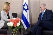  موگرینی و نتانیاهو با هم دیدار و گفت وگو کردند