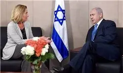  موگرینی و نتانیاهو با هم دیدار و گفت وگو کردند