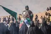 بزرگترین تعزیه میدانی کشور در استان فارس/گزارش تصویری