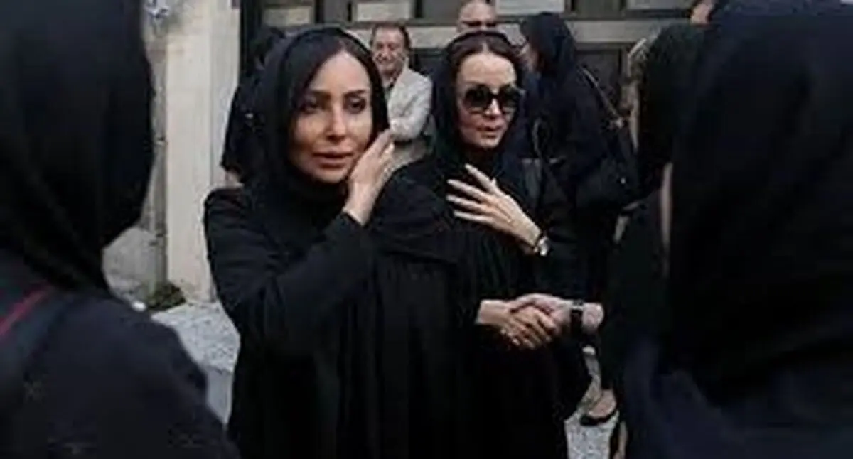 عکسی جالب از دو بازیگر  زن سینمای ایران