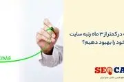 چگونه در کمتر از ۳ ماه رتبه سایت خود را بهبود دهیم؟