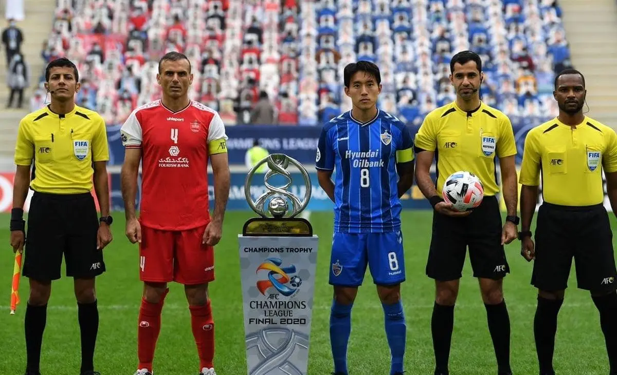 آنالیز رسمی بازی پرسپولیس و اولسان هیوندای توسط AFC