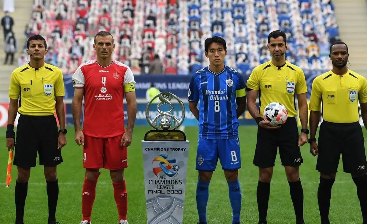 آنالیز رسمی بازی پرسپولیس و اولسان هیوندای توسط AFC