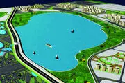 حضور پرندگان مهاجر در دریاچه چیتگر