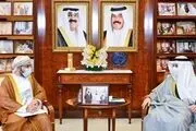 ارسال پیام مکتوب سلطان عمان به امیر کویت