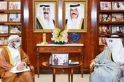 ارسال پیام مکتوب سلطان عمان به امیر کویت