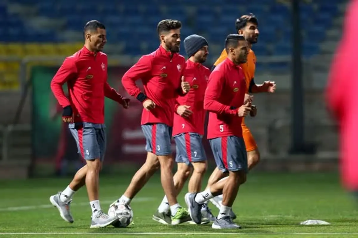 زمان اولین تمرین پرسپولیس در سال جدید