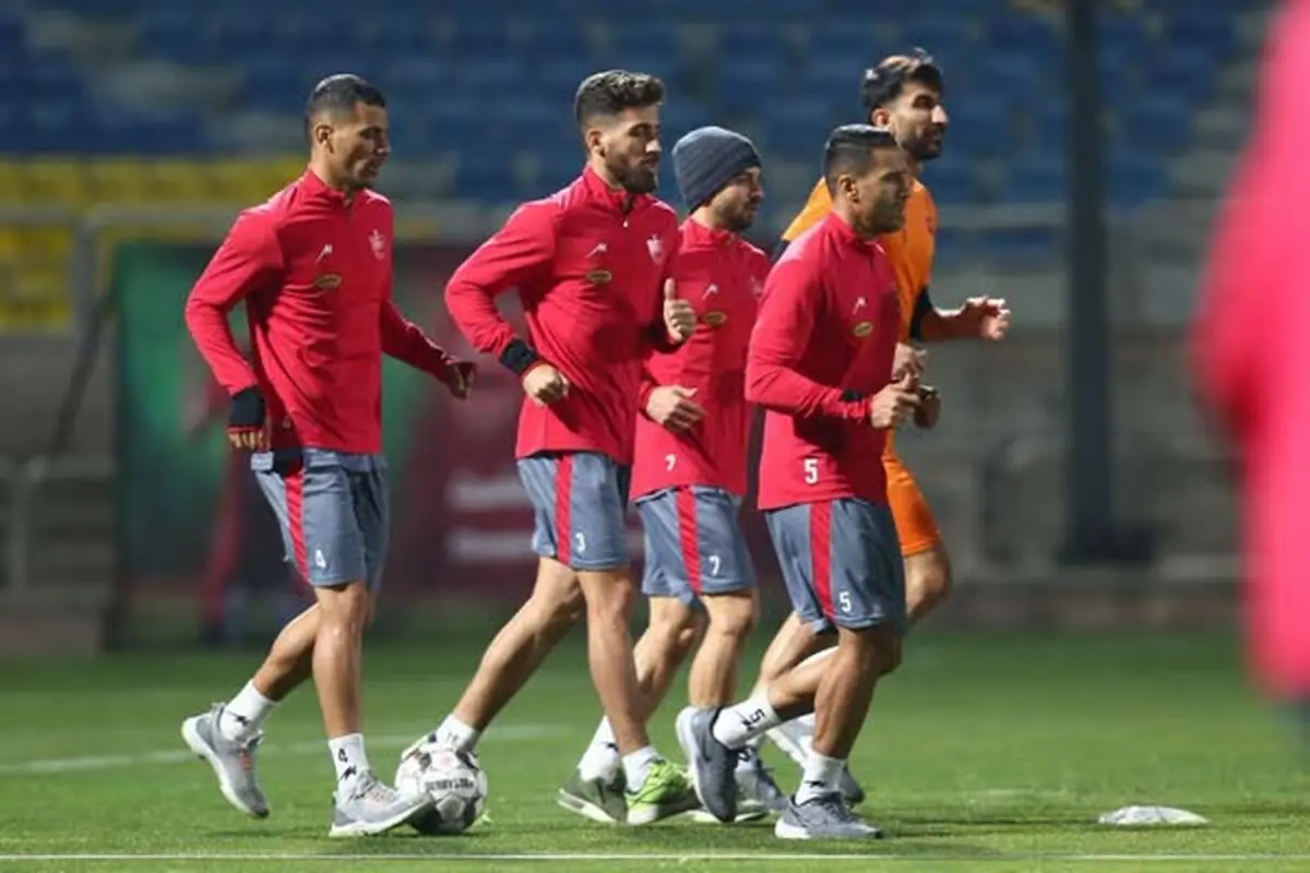 زمان اولین تمرین پرسپولیس در سال جدید