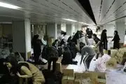 مردم پایِ کار دانش آموزان نیازمند آمدند...