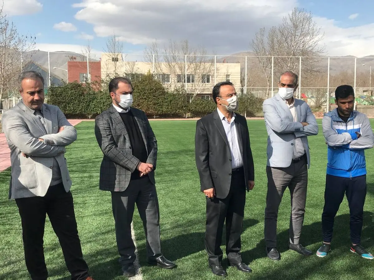 حضور مدیرعامل جدید باشگاه سایپا در تمرین شاگردان روانخواه+ عکس