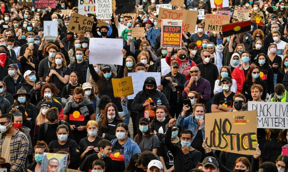 ادامه اعتراضات به نژادپرستی در استرالیا 
