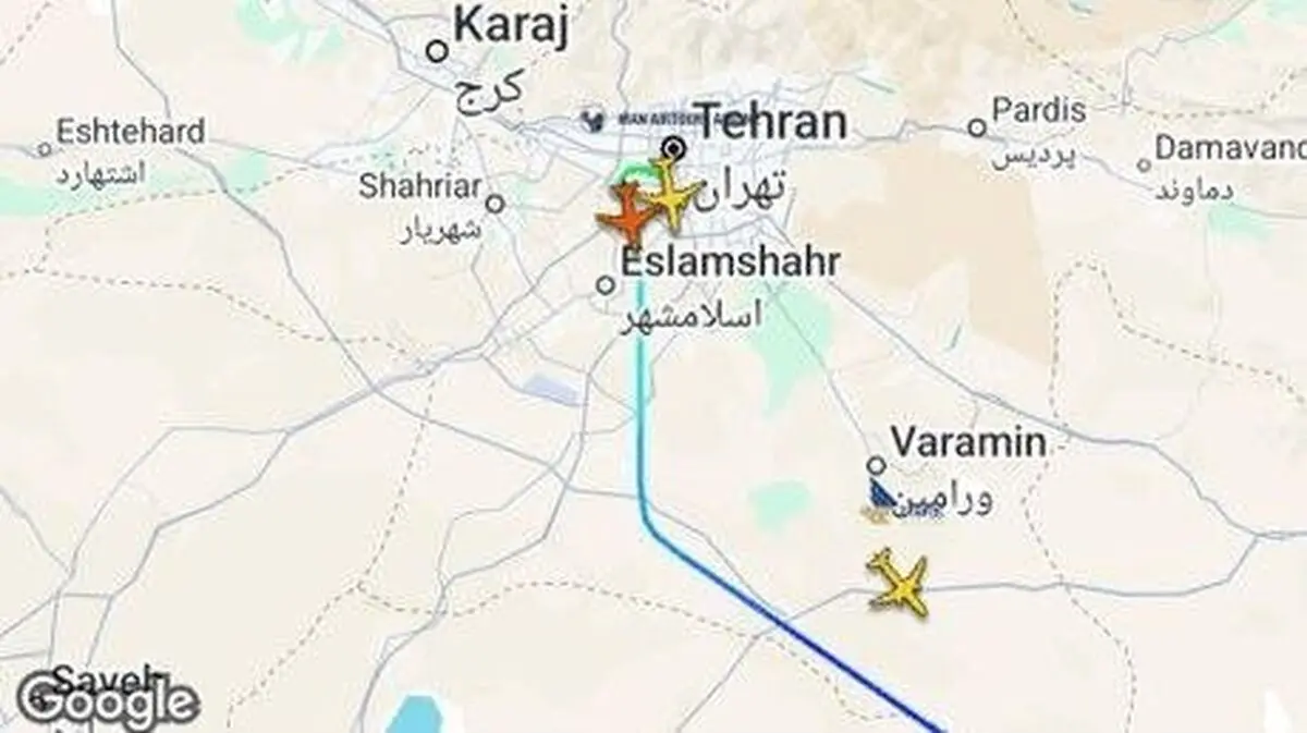 ورود و خروج مشکوک هواپیمای قطری/ هواپیمای قطری نیم‌ساعته تهران را ترک کرد!
