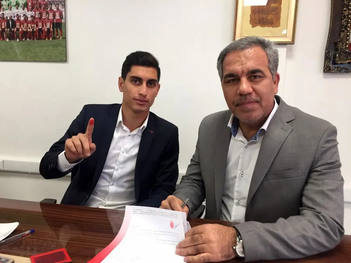 اولین خرید پرسپولیس از بلژیک آمد