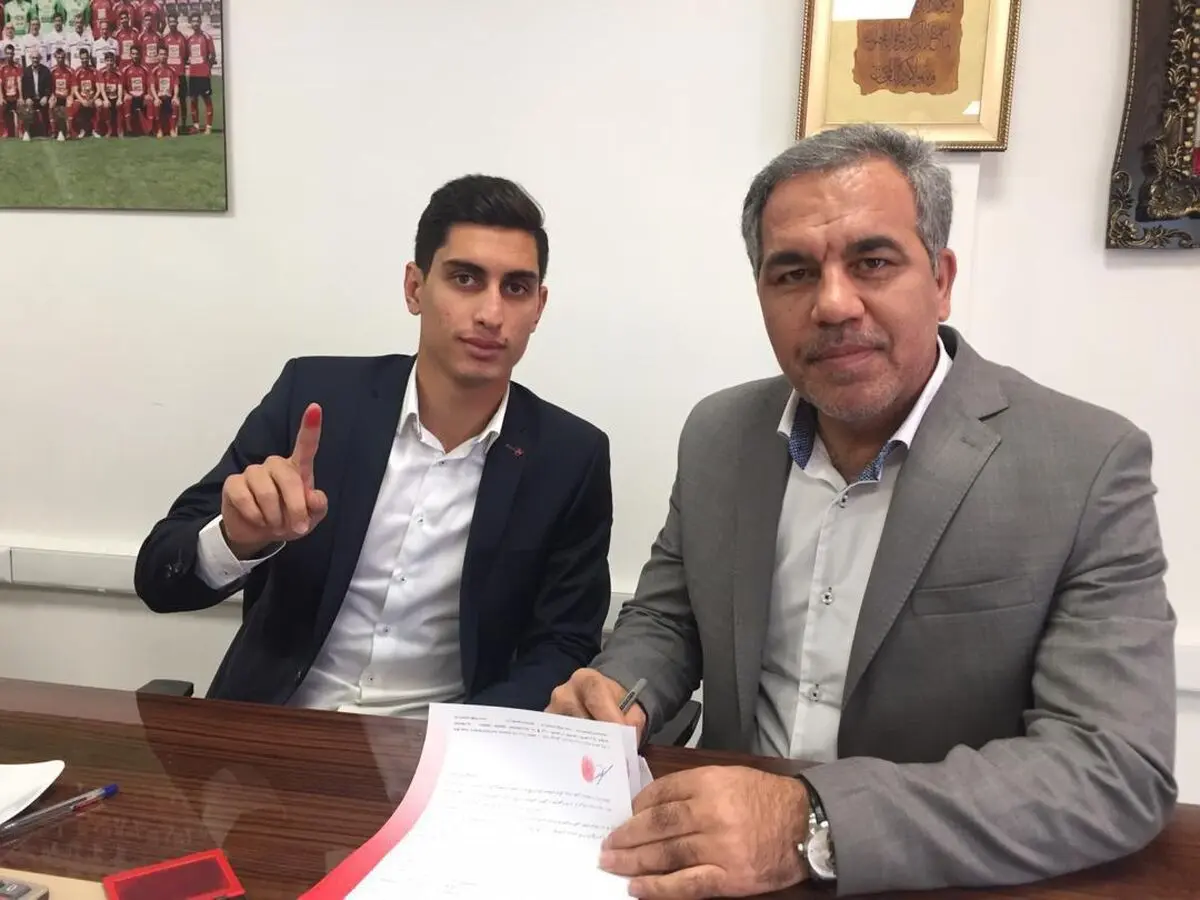 اولین خرید پرسپولیس از بلژیک آمد