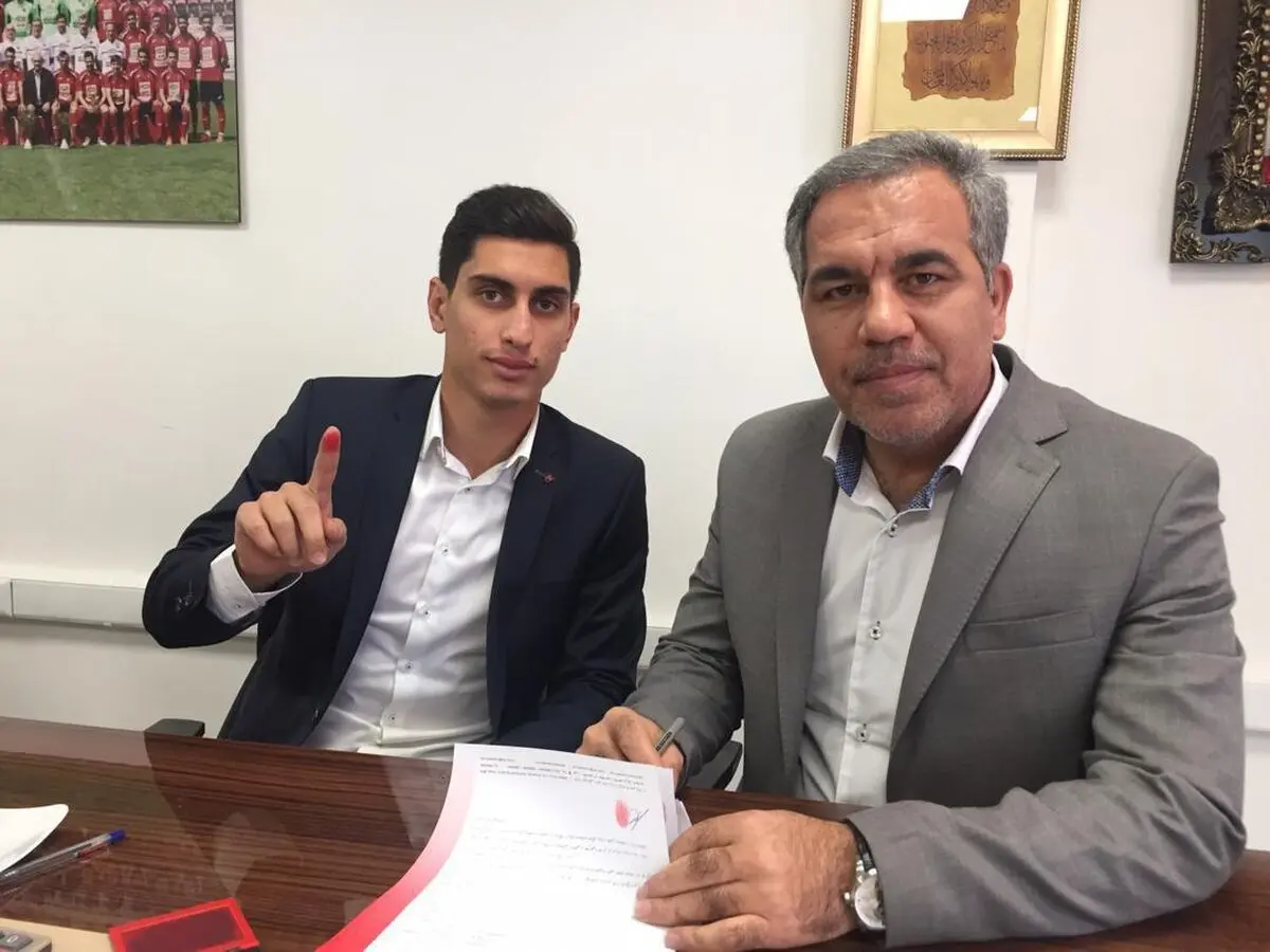 اولین خرید پرسپولیس از بلژیک آمد