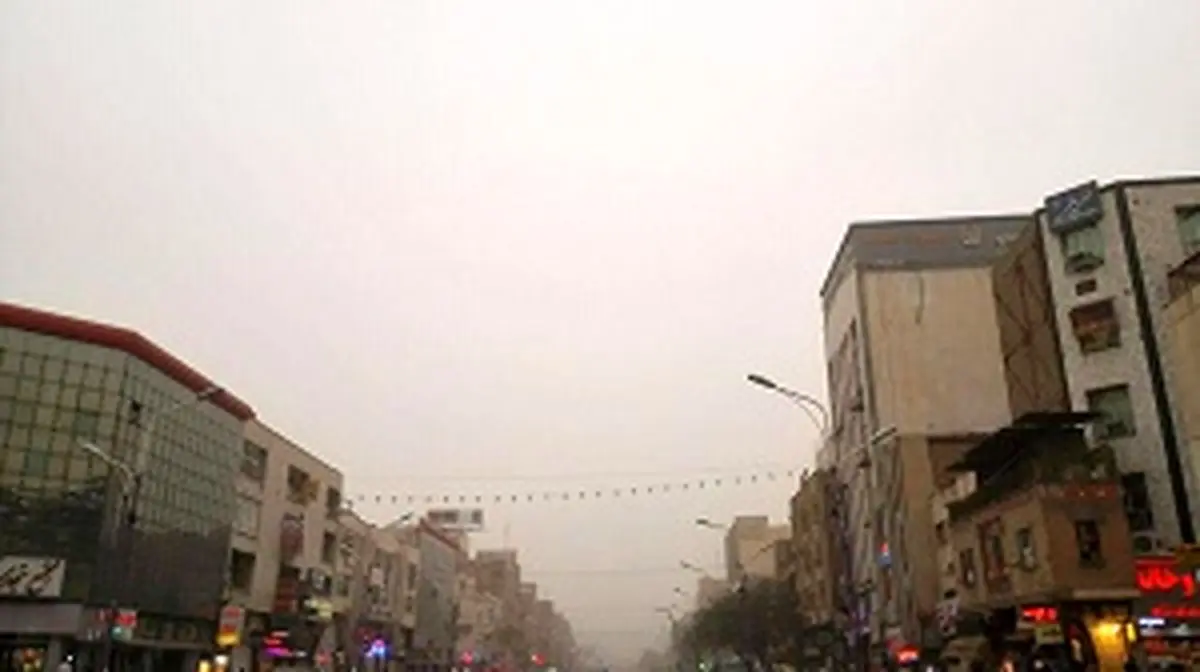 اهواز بازهم خاکی شد +عکس
