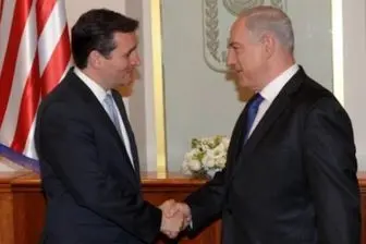 تد کروز: نتانیاهو راهنمای من است 
