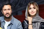 بزم یلدایی شاهرخ استخری و همسرش + عکس