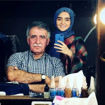 مهتاب اکبری بازیگر نقش سوگند در لحظه گرگ و میش+تصاویر