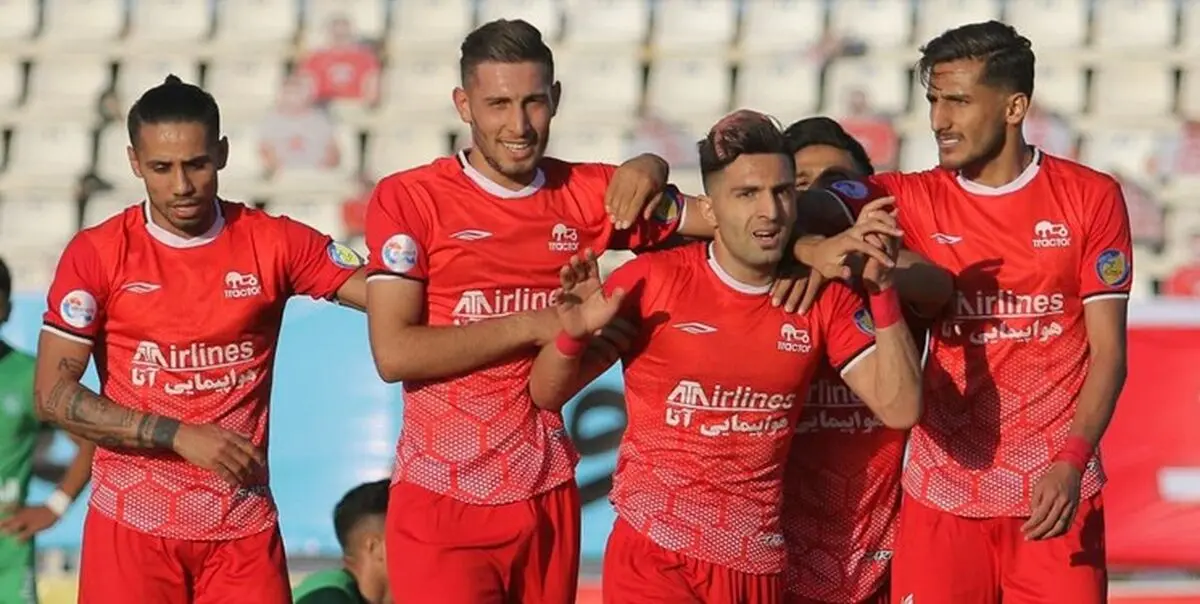 گل اول تراکتور به پرسپولیس+فیلم