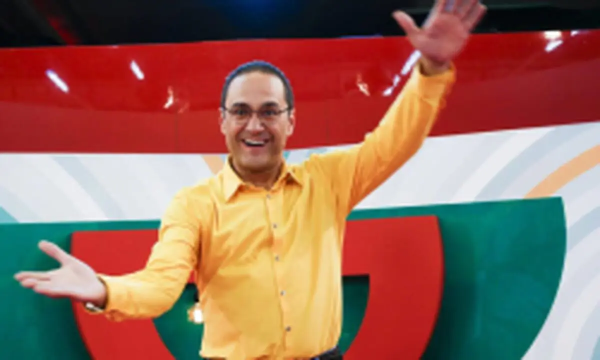 «رامبد جوان» و بادکنک‌هایش/ عکس