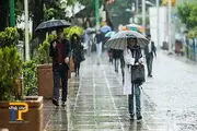 تصویر ناسا از پوشش سنگین ابرهای باران‌زا بر فراز ایران
