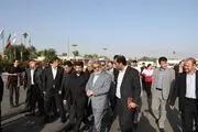 وزیرکشور وارد اهواز شد