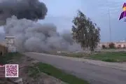 حمله هوایی آمریکا به مقر حشد الشعبی در موصل