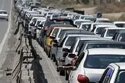 ترافیک سنگین در محورهای هراز و چالوس